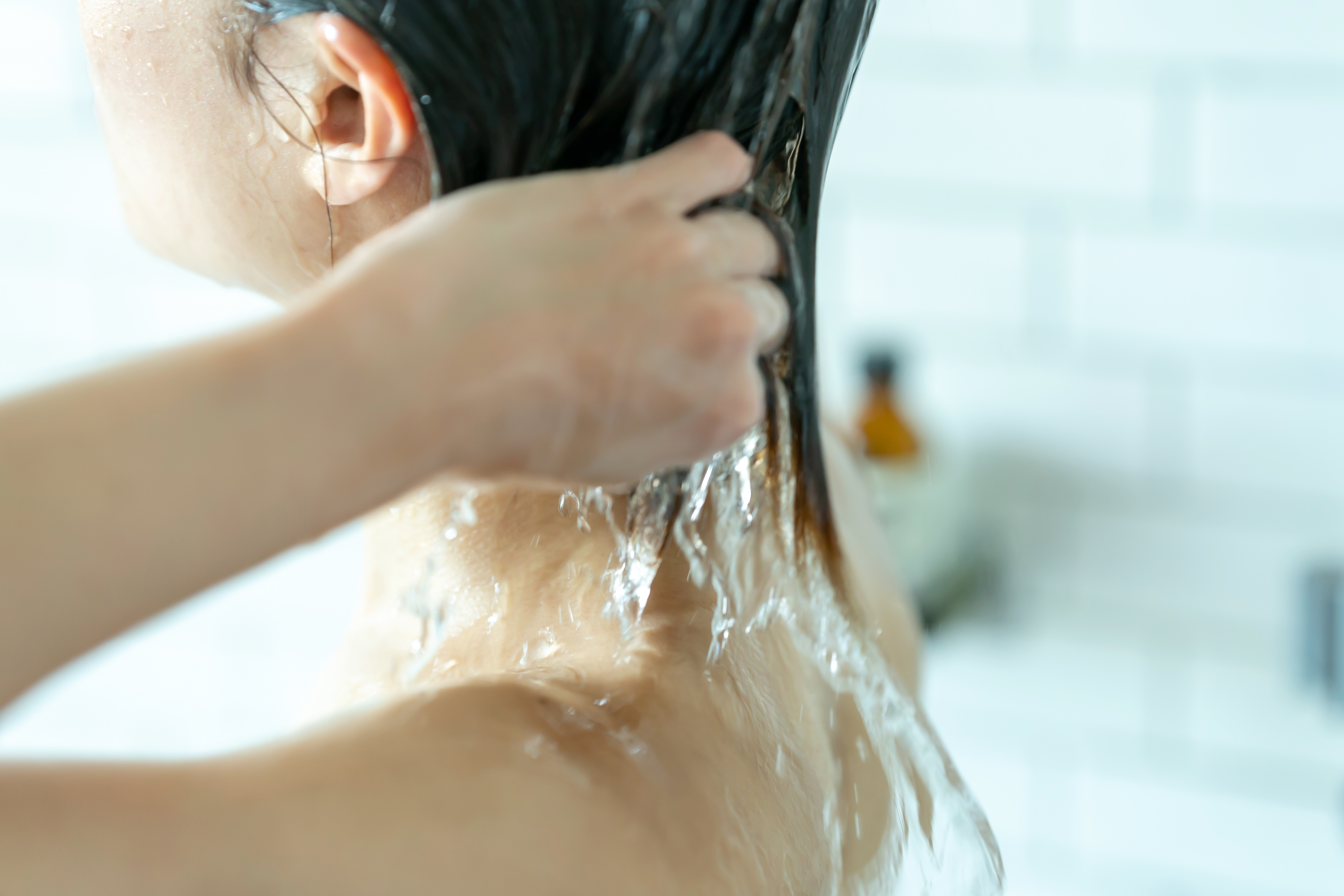 水洗時のなめらかさ
