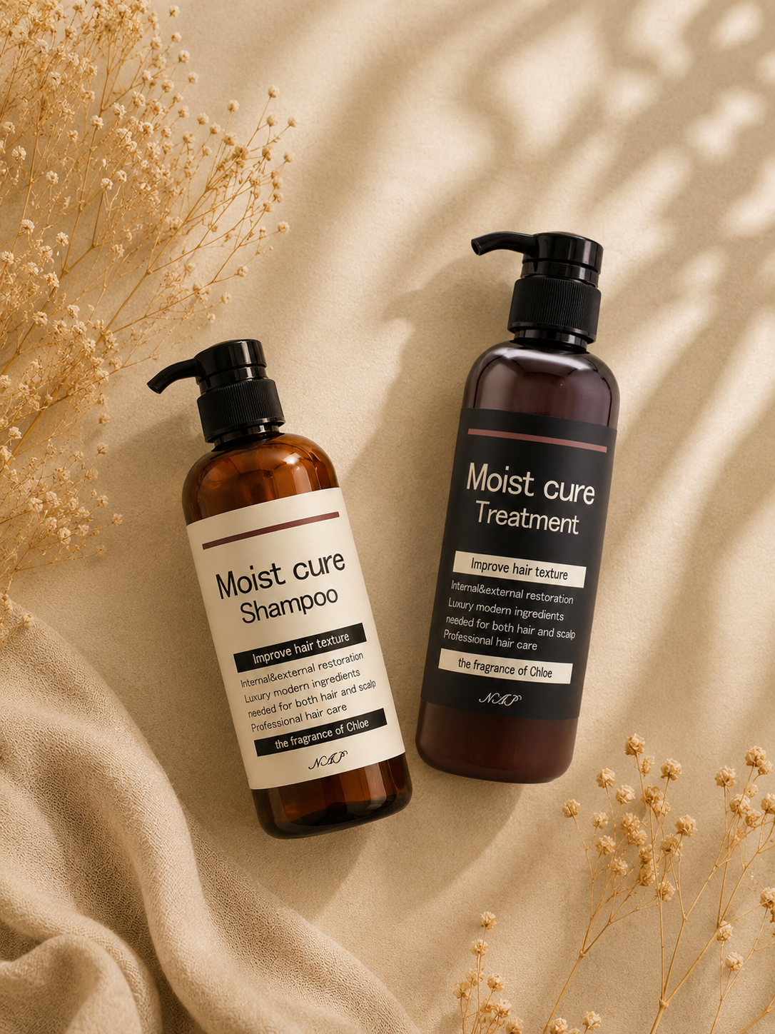 Moist cure シャンプー・トリートメント